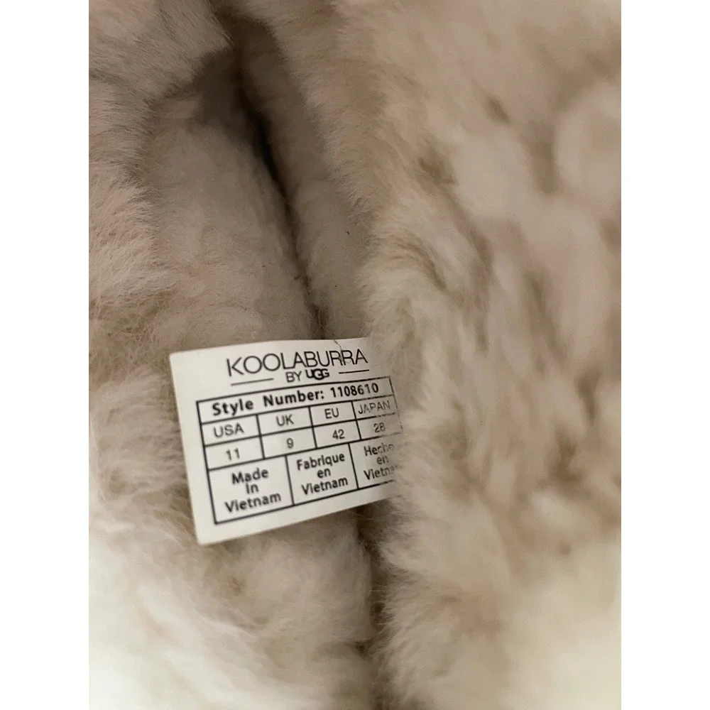 Koolaburra UGG Womens Andrah Short Suede Boot Ribbon Bow Sherpa Lined Cozy 11